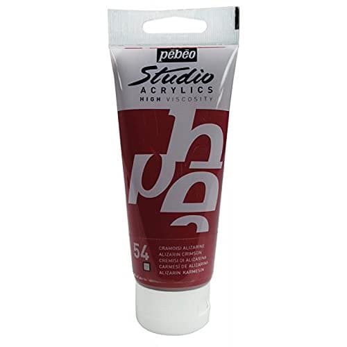 Pebeo Studio Acrylics 100 ml. - 54 Alizarin Crimson 2725612864335