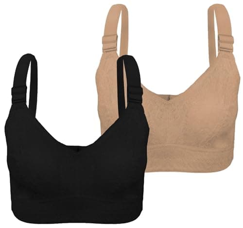 Lasso Women Set Of 2 Pieces Super Support Bra Cup D With Lace Bra