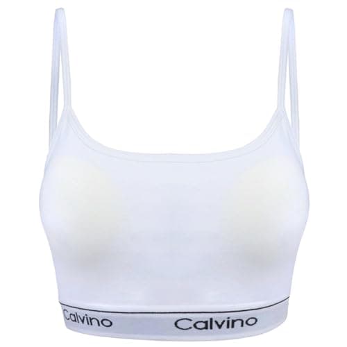 Calvino Womens Cotton Bra Sport Sports Bra (pack of 1)