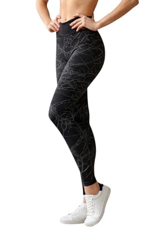 Miza Women's Clip Leggings – One Size from 50 to 90 Kg – Soft Stretch Material – Suitable for Home, Sports, Walking Pants