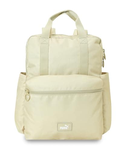Puma PHASE COLLEGE Backpack Toasted Almo beige Top-Handle Backpacks for Female Adults size OSFA