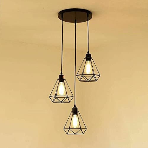 Generic Diamond fit Chandelier - Black