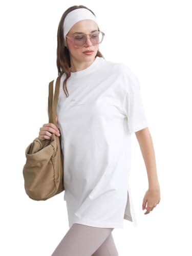 LC WAIKIKI Woman Crew Neck Printed Oversize Women's T-Shirt