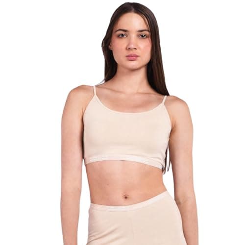 Comodo Womens Sport Bra Spaghetti Strap Sports Bra (pack of 1)