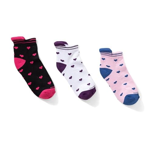 Cottonil Pack of 3 Cotton Half Towel Socket Socks for Women