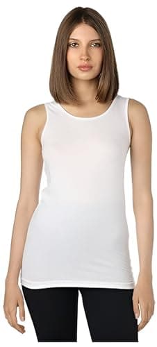 Dahab Women Undershirt Cotton Round Neck Round Neck Shirt