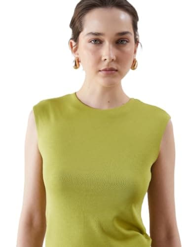LC WAIKIKI Woman Crew Neck Women's Tank Top