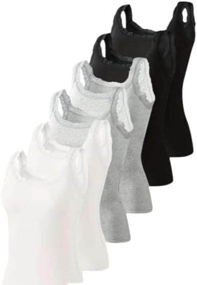 Women's Top Set (6 Piece) – Soft and Comfortable Material | Everyday & Leisure Home Wear 7673 Shirt