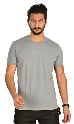 Hero Basic Mens Round Neck Short Sleeve Plain Undershirt (pack of 1) Shirt