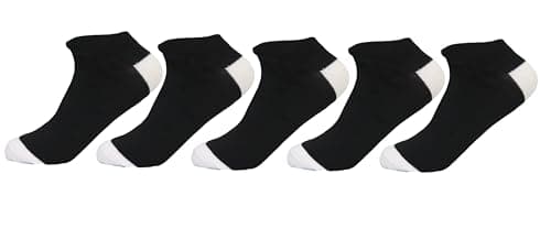 White Flower Womens Set Of 5 Pieces Socks Socks (pack of 1)