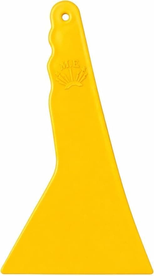 Plastic Scraper Tool for Removing Labels, Cars, Laundries & Luxury Shops Supplies (1 Piece Yellow) - AGA Auto part