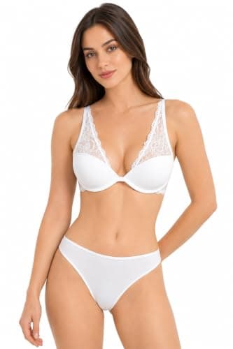 CARINA Womens Wired Bra with Lace Panty Set Bra Bra underwear set