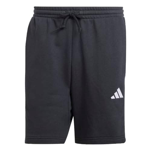 adidas Men's Essential Three Stripes French Terry Short Shorts (pack of 1)