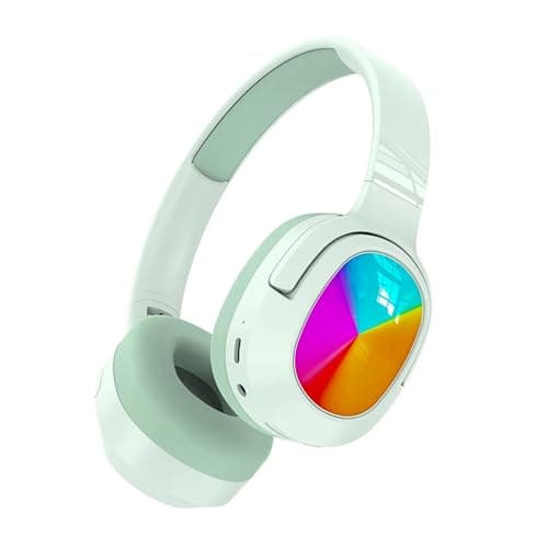 Wireless Bluetooth Headphones AK-56 with Hi-Fi Sound Quality, Lightweight, Detachable Audio Cable, Pure Sound, Havy Bass, Gaming Headset (Green)