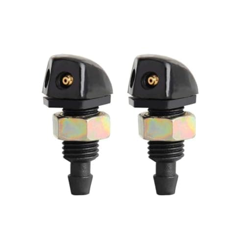 2pcs 10mm Windshield Spray Nozzle — Fit for Most Japanese Cars — Universal Replacement for Windshield Wiper Spray Valve