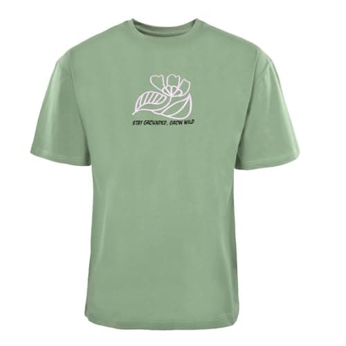 Activ Unisex ACTIV EMB R.NECK T-SHIRT Modern