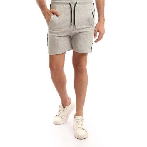 Andora mens Regular Fit Cotton with Side Lines Short (pack of 1)