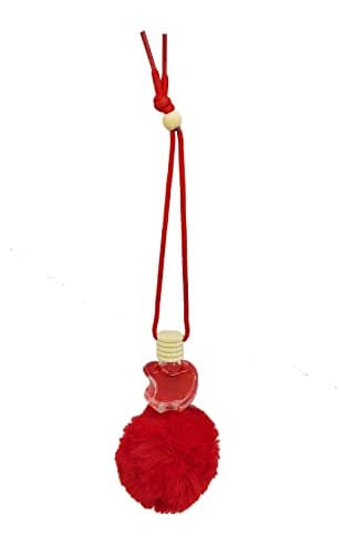 Kapper Trade Red Fragrance Filled Car Office Home Diffuser Diffuser Pendant Refill with Your Favorite Fragrance,