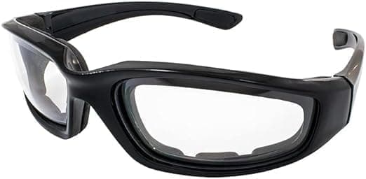 2020 HD Polarized Sunglasses Night Vision Driving Glasses for Car Motorcycle Light Dust Wind Protection (BRO Black Clear Lens) - AGA