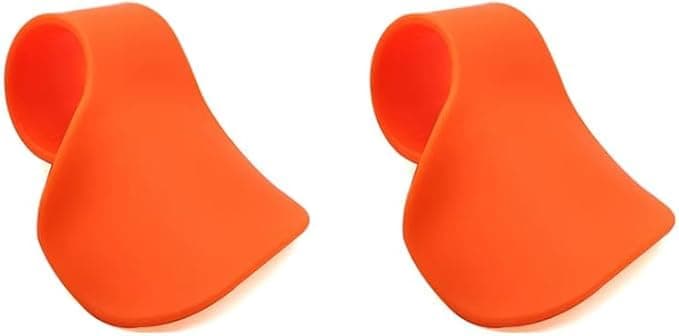 SACAR Motorcycle Handlebar Assist Clamp with Speed Control Handle, Universal Motorcycle Handrest Brake Hand Rest (2 Pcs Parchment)