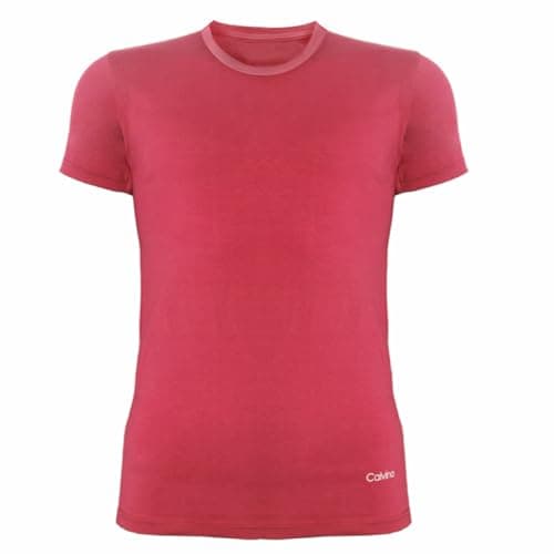 Calvino Mens Round Neck Half Sleeves Undershirt Slim Fit Base Layer Top (pack of 1) Shirt