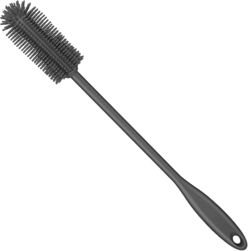 Silicone Bottle Brush Long Handle for Deep Bottles Mugs and Jars