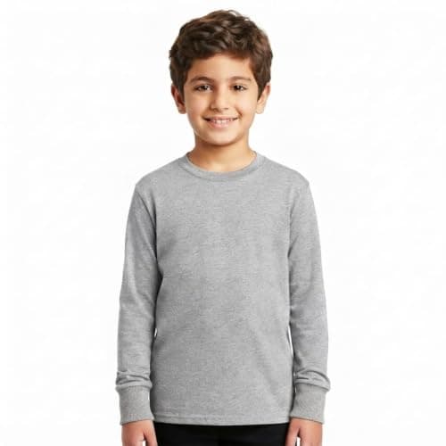 Red Circle Unisex Kids T-shirt half sleeves plain T-shirt half sleeves plain Outerwear