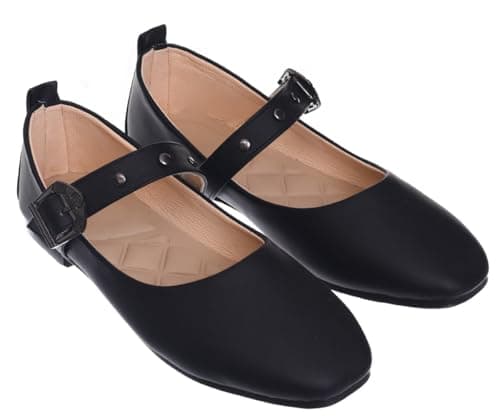 B&W womens B&W-W087-Black Sneaker
