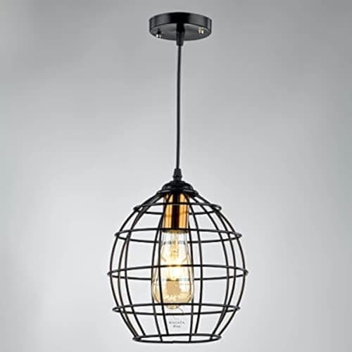 Generic Globe Black Pendant Light