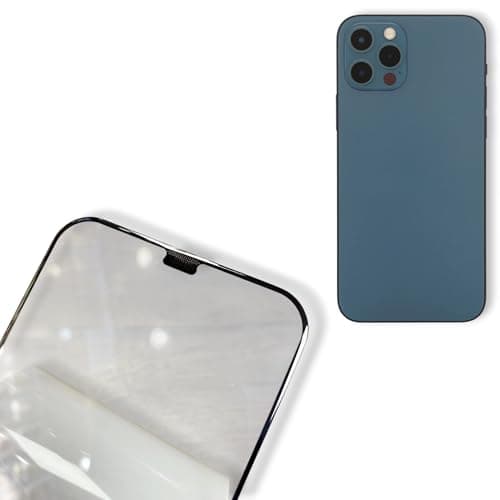 Tempered Glass Screen Protector for iPhone 12 Pro Max, Full Coverage, Anti-Fingerprint, filter on ear speakr, Bubble Free