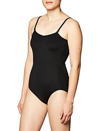 Capezio Women's Camisole Leotard With Adjustable Straps, Black, XS