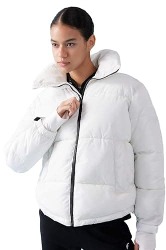 DeFacto Womens Regular Fit W/O Hoodie Outer Wear Mont Z1438AZ Mont (pack of 1) Coat