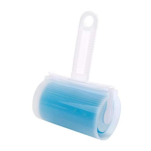 Resuable lint roller sticky pet hair remover for clean pet hairs, clothes and car
