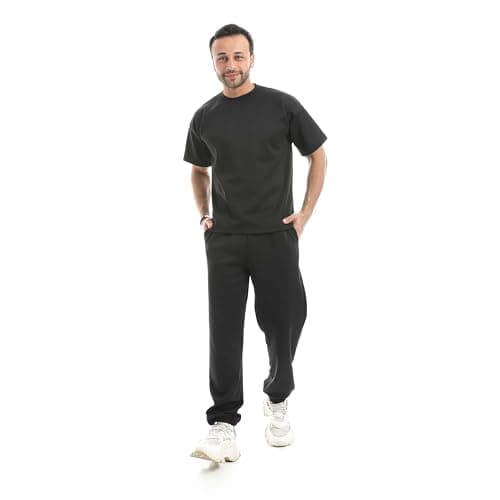 Red Circle Mens Oversize T-shirt Set + Pants Oversize T-shirt Set + Pants Medical scrub set