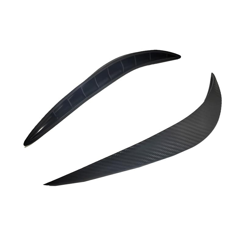KaberTrade KaberTrade Car Bumper Guard Strip Front and Rear Corners for Cars Trucks (Carbon Black, 33cm Length 2 Pieces, Code:10224) Vehicle molding