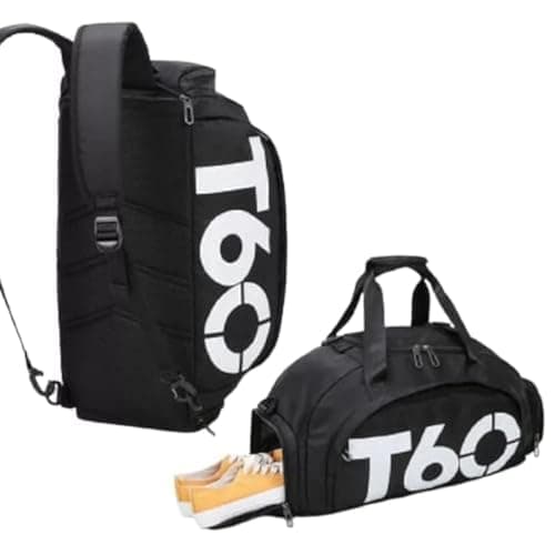 Travel Shoulder Bag Gym Shoulder Bag Shoulder Bag Cross Strap Shoulder Bag 4 * 1 Black Sport equipment bag case