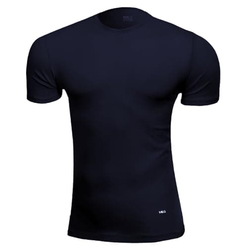 MB3 Mens Half Sleeves Round Neck Undershirt Base Layer Top (pack of 1)