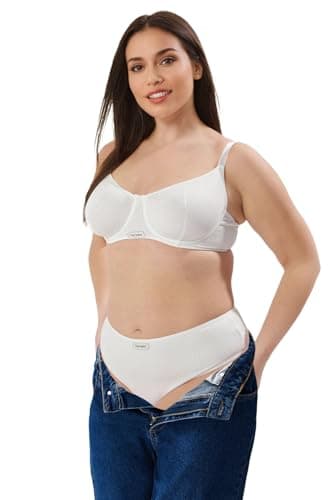 Trendyol Woman White Slogan Embroidery Detail Knitting Camisole Plus Size Lingerie Set TBBSS25DG00000 Plus Size Underwear Set Bra underwear set