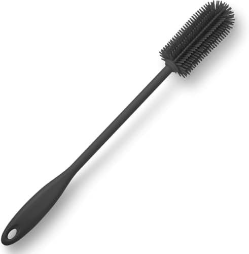 Silicone Bottle Brush Long Handle for Jars Mugs and Narrow Containers