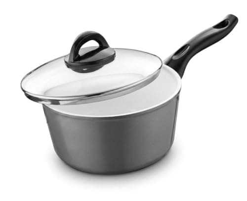 Queen Egypt New-Granite 18cm Non-Stick Milk Pot with Handle PFOA-Free Ideal for Heating Milk Sauces and Everyday Small Cooking Home