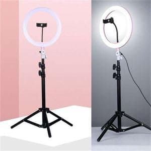 Ring Light with Tripod for Camera and Mobile Phone - Ring Light 26cm Camera continuous light
