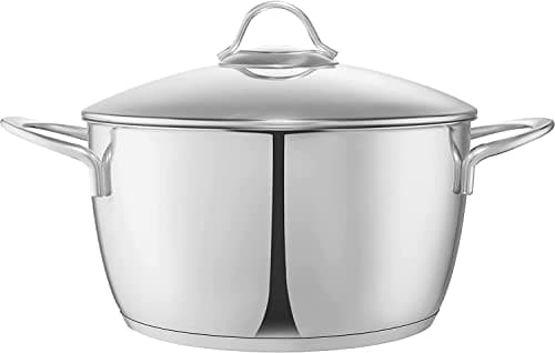 Tefal Zahran moderna stewpot with handles, 28 cm, stainless steel - 330090007 Cooking pot