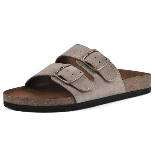 WHITE MOUNTAIN Shoes Helga Women's Sandal, Light Taupe, 11
