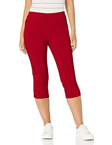 Briggs New York womens Briggs New York Womens Pull on Capri With L Pocket Pants