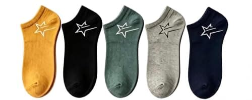Sockets Women's Socks - 5 Pairs Comfortable and Light Cotton Socks for | 5 Pairs, Comfortable Cotton, For Women, Lightweight, Daily Use