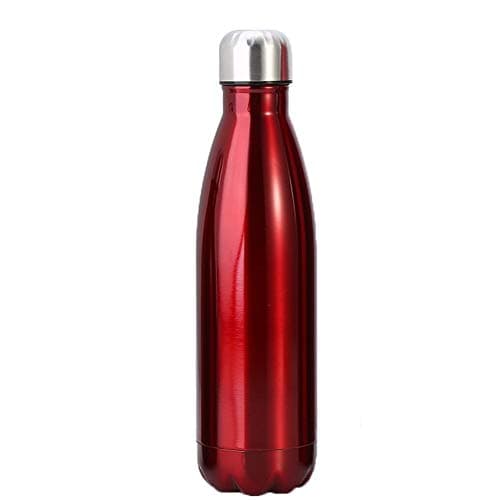Stainless Steel Water Bottle, Leak-Proof Insulated Water Bottle, Water Bottle, Keeps Drinks Hot and Cold (500 ml,