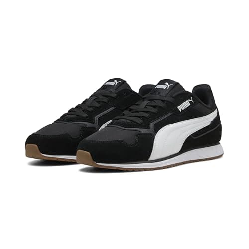 PUMA unisex-adult Softride St Miler Sd,Puma White-Puma Bla Low Boot