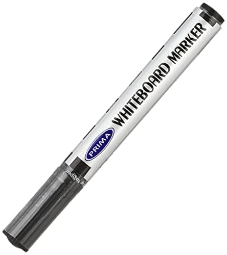 Prima pack of 12 pens white board marker - black