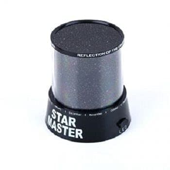 Star Sky Master Projector Night Light Lamp - Black - Romantic - LED - Color Changing - Touch Control - Home - Bedroom/Living Room
