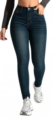 DALY Women's Lycra Skinny Jeans Pants